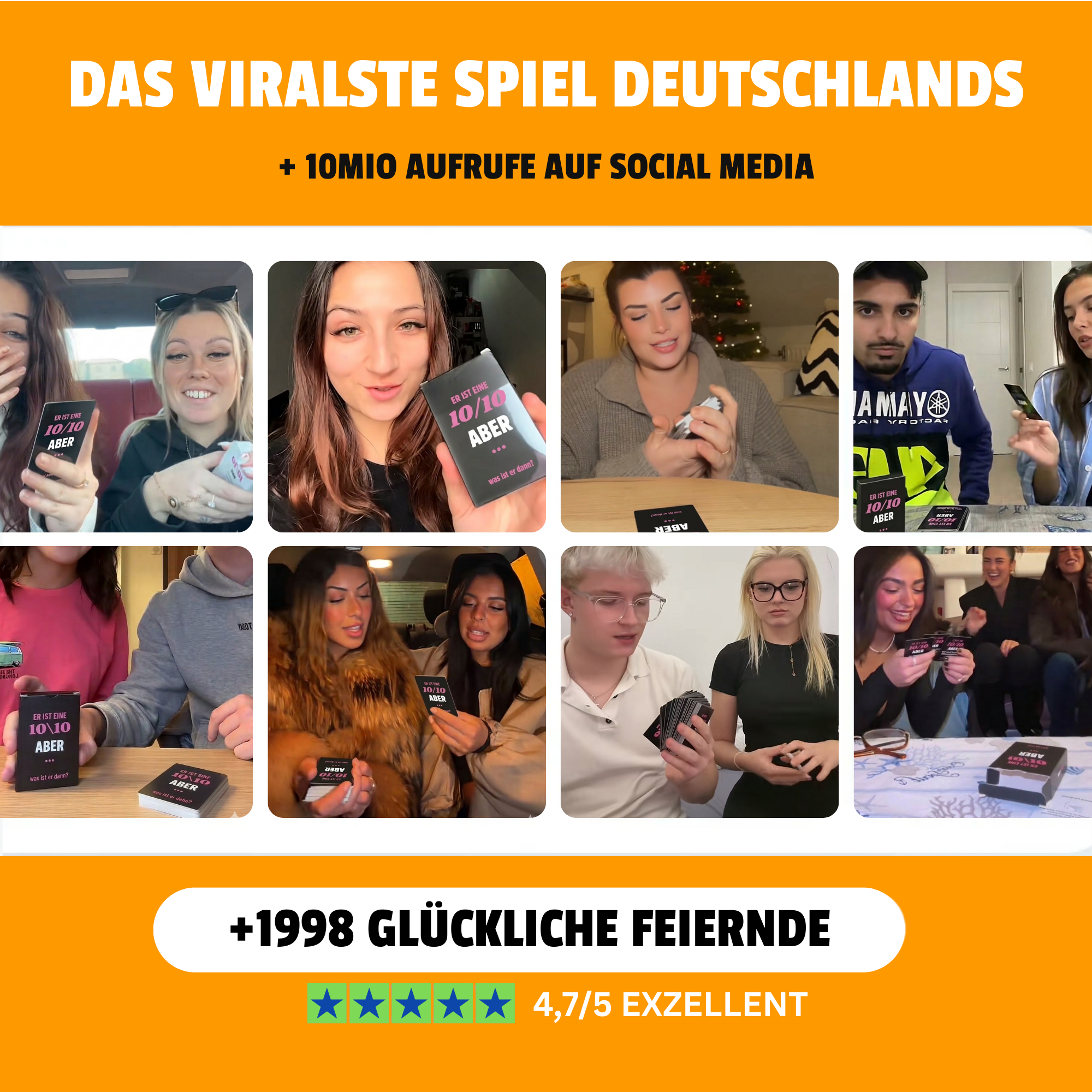 Er ist eine 10/10 Aber Trinkspiel